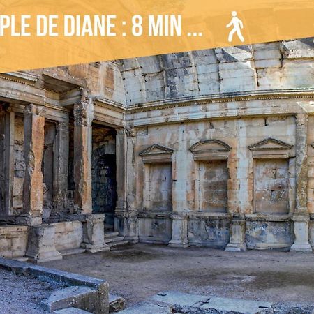Nimes: Appartement L'Auguste Centre-Ville. Bagian luar foto
