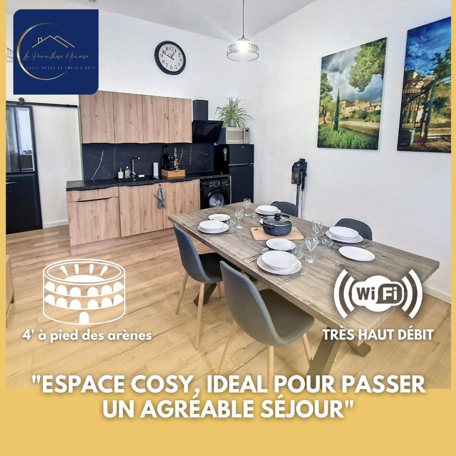 Nimes: Appartement L'Auguste Centre-Ville. Bagian luar foto